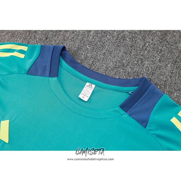 Chandal del Ajax 2024-2025 Manga Corta Verde - Pantalon Corto